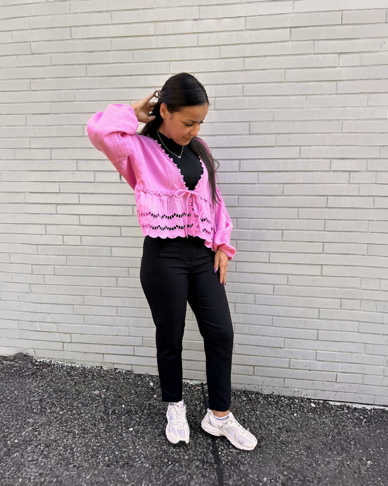 MUSSELIN BLUSE "RENA" div. Farben