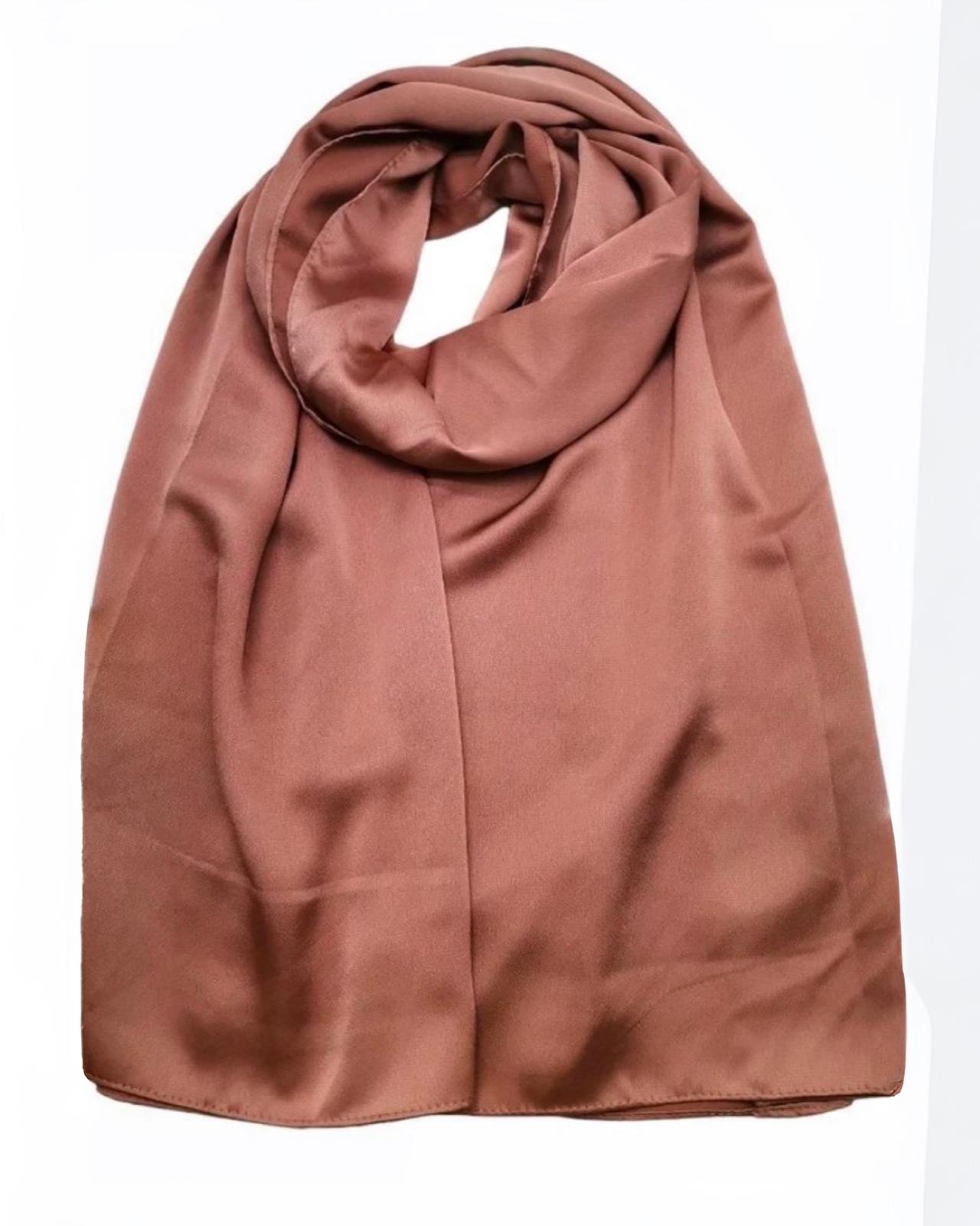 Satin Schal "Sely" Div. Farben