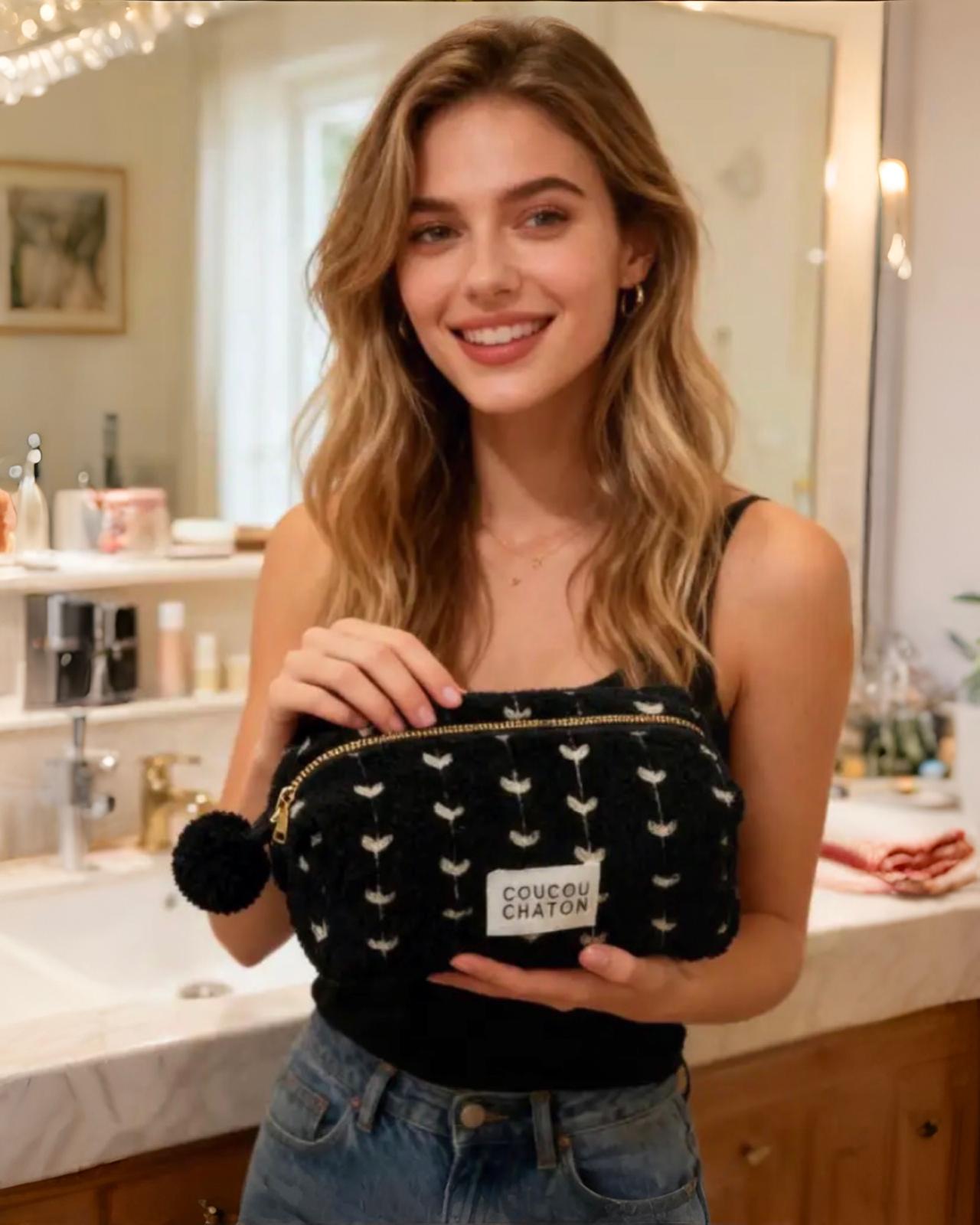 Necessaires "Kate" Schwarz