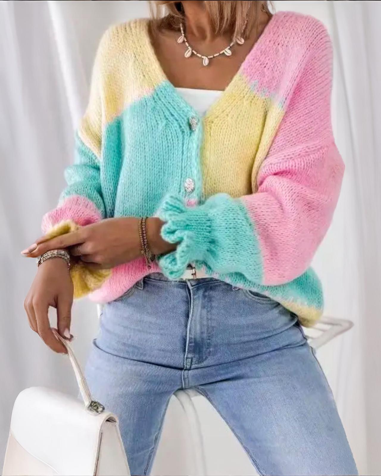 Cardigan "Nova" Div. Farben