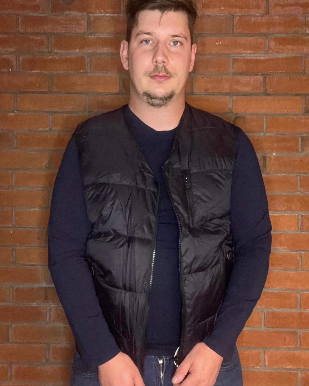 Casual Weste "Belgrave" Schwarz