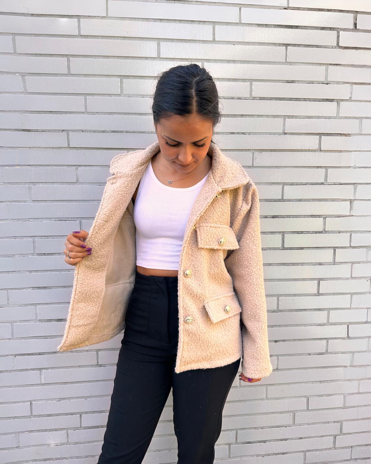 Flauschjacke "Shirin" Div. Farben