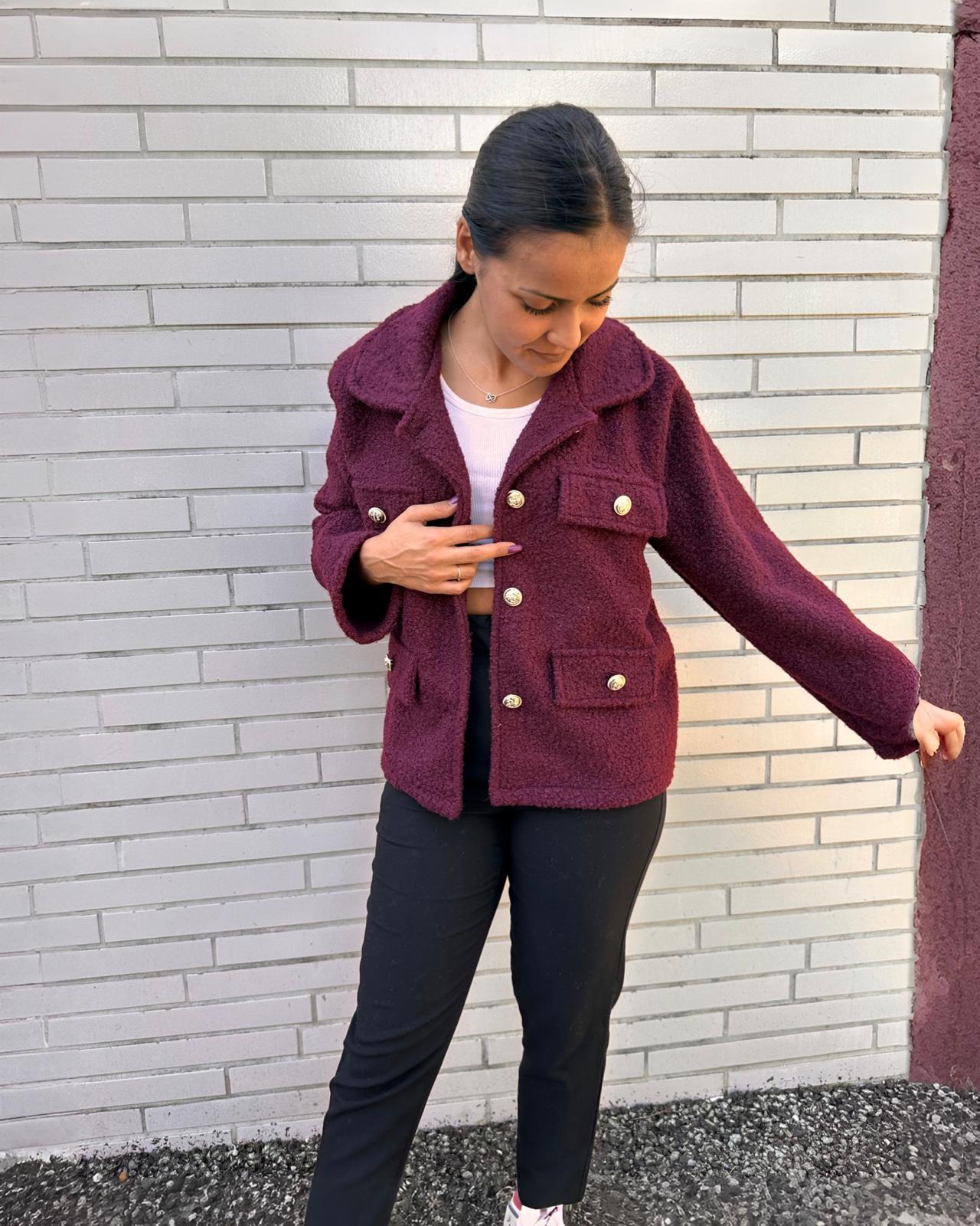 Flauschjacke "Shirin" Div. Farben