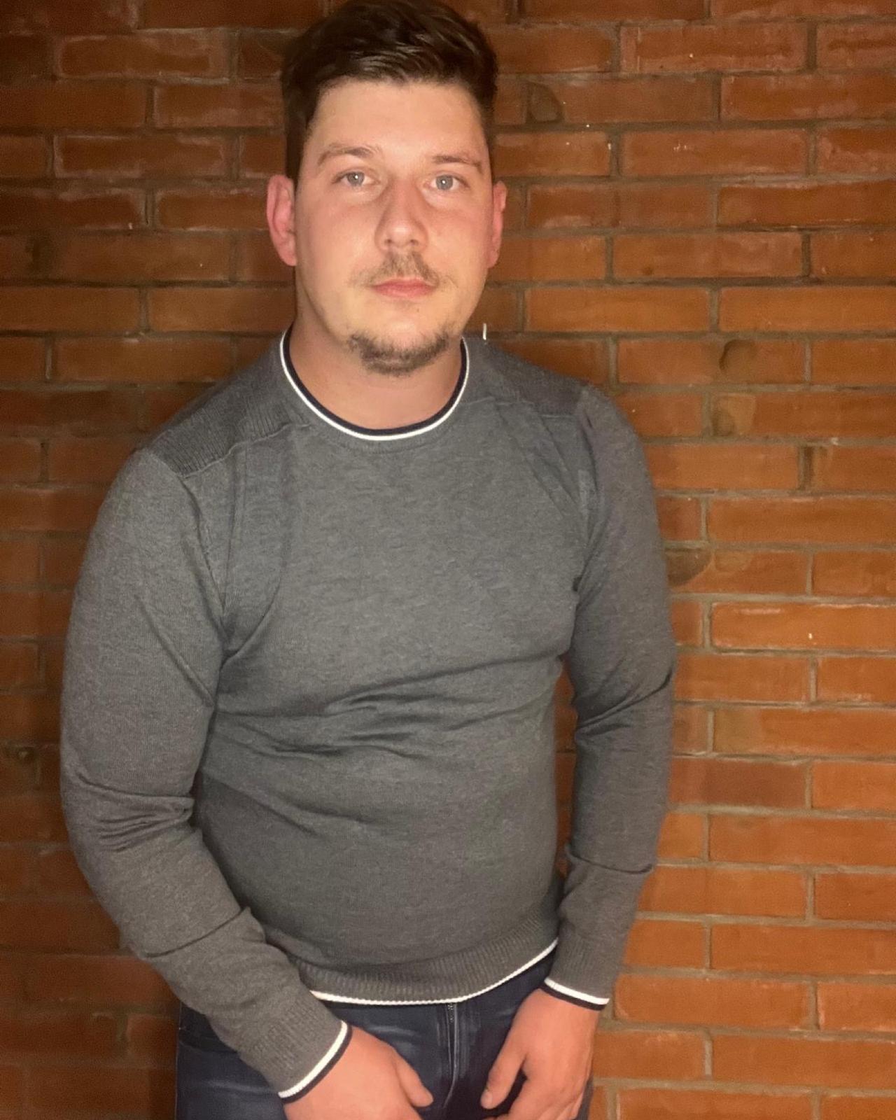 Strickpullover "Jack" Grau