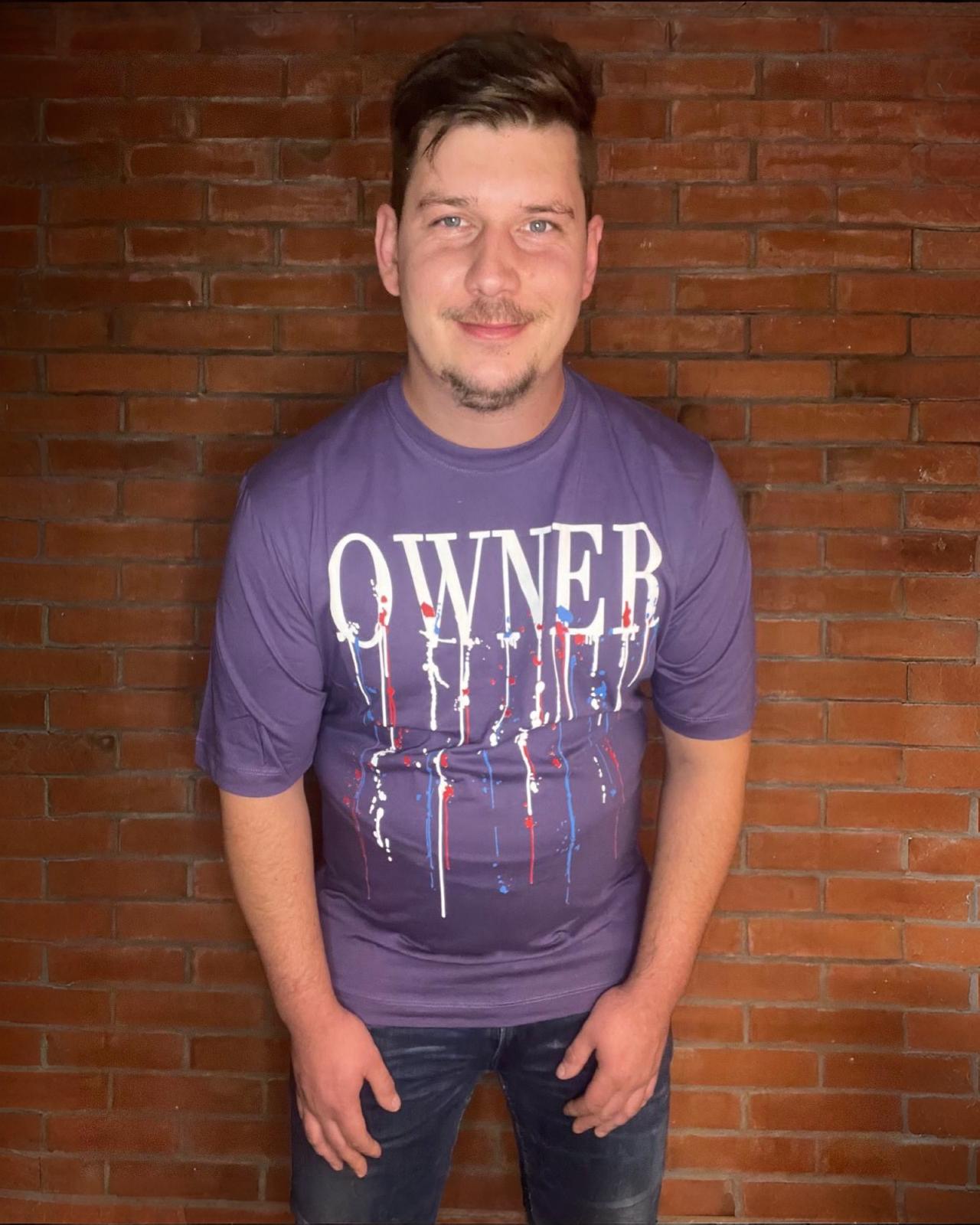 Shirt Owner "Boss" Purple