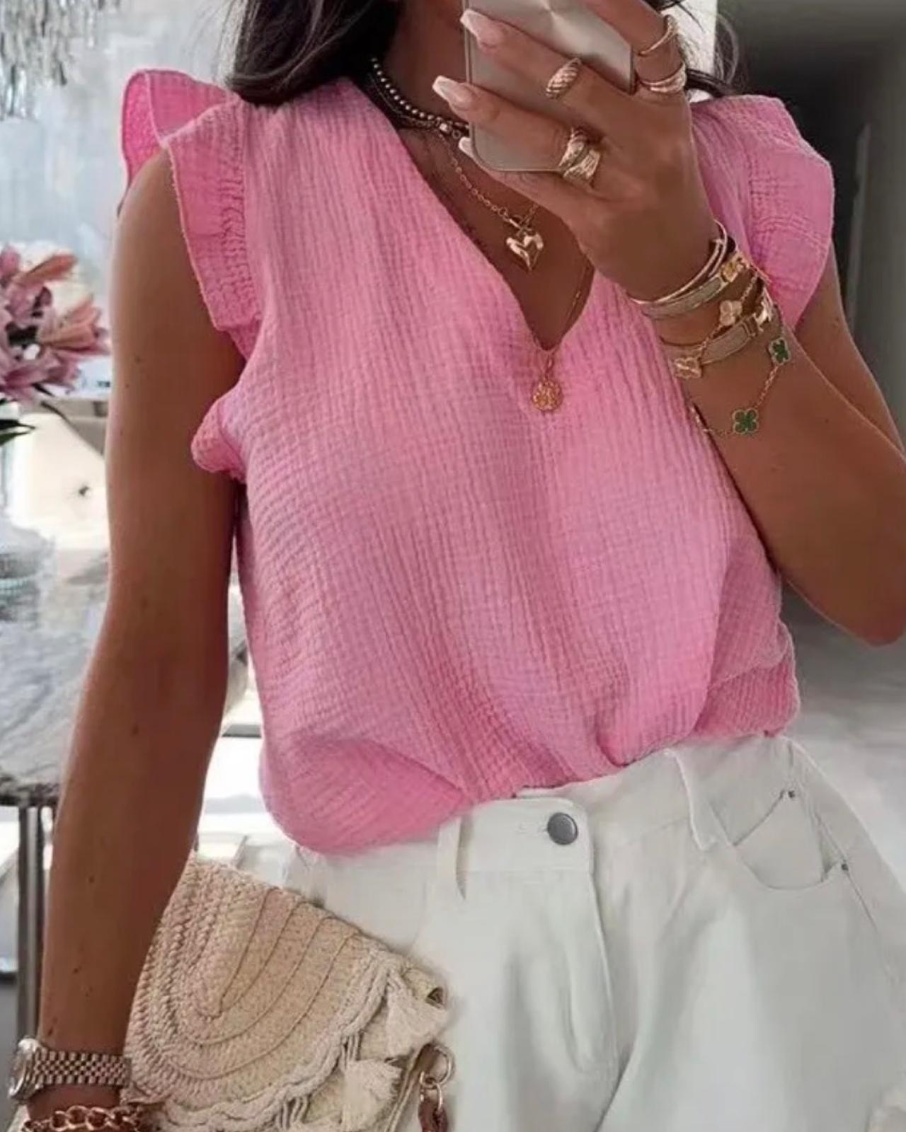 Musselin Shirt "Soleil"