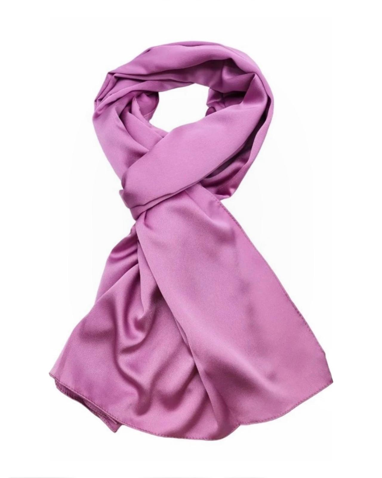 Satin Schal "Sely" Div. Farben