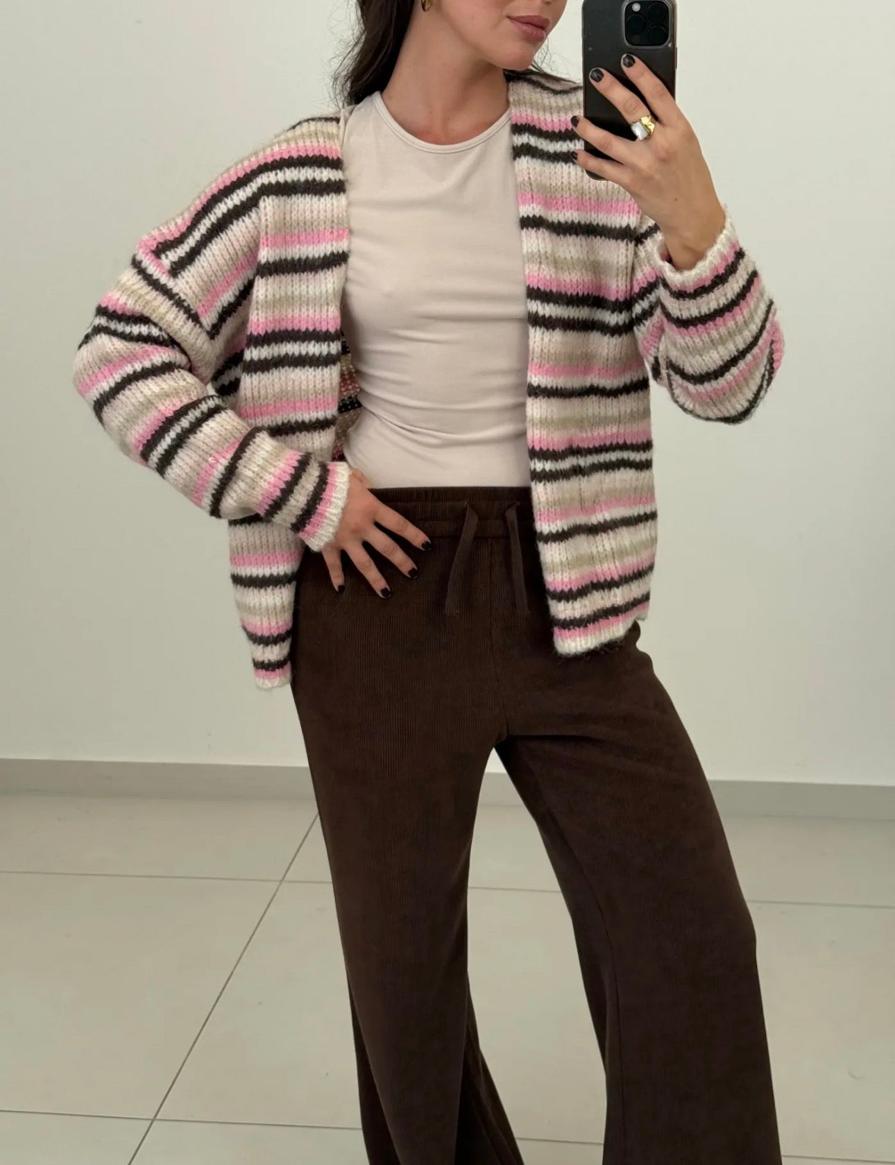 Cardigan "Elora" Div. Farben