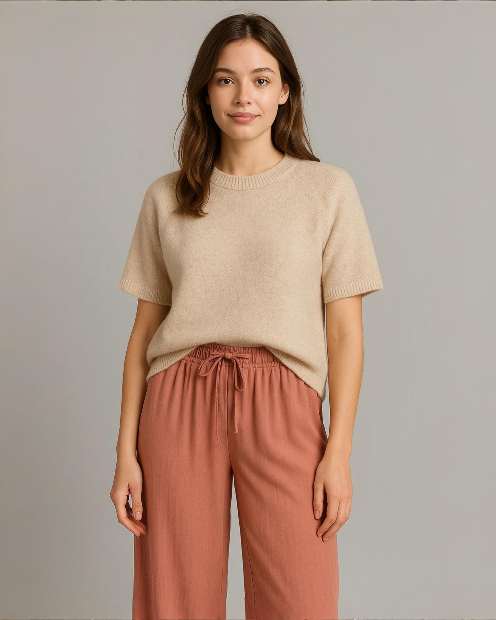 Feine Hose "CARA" KUPFER