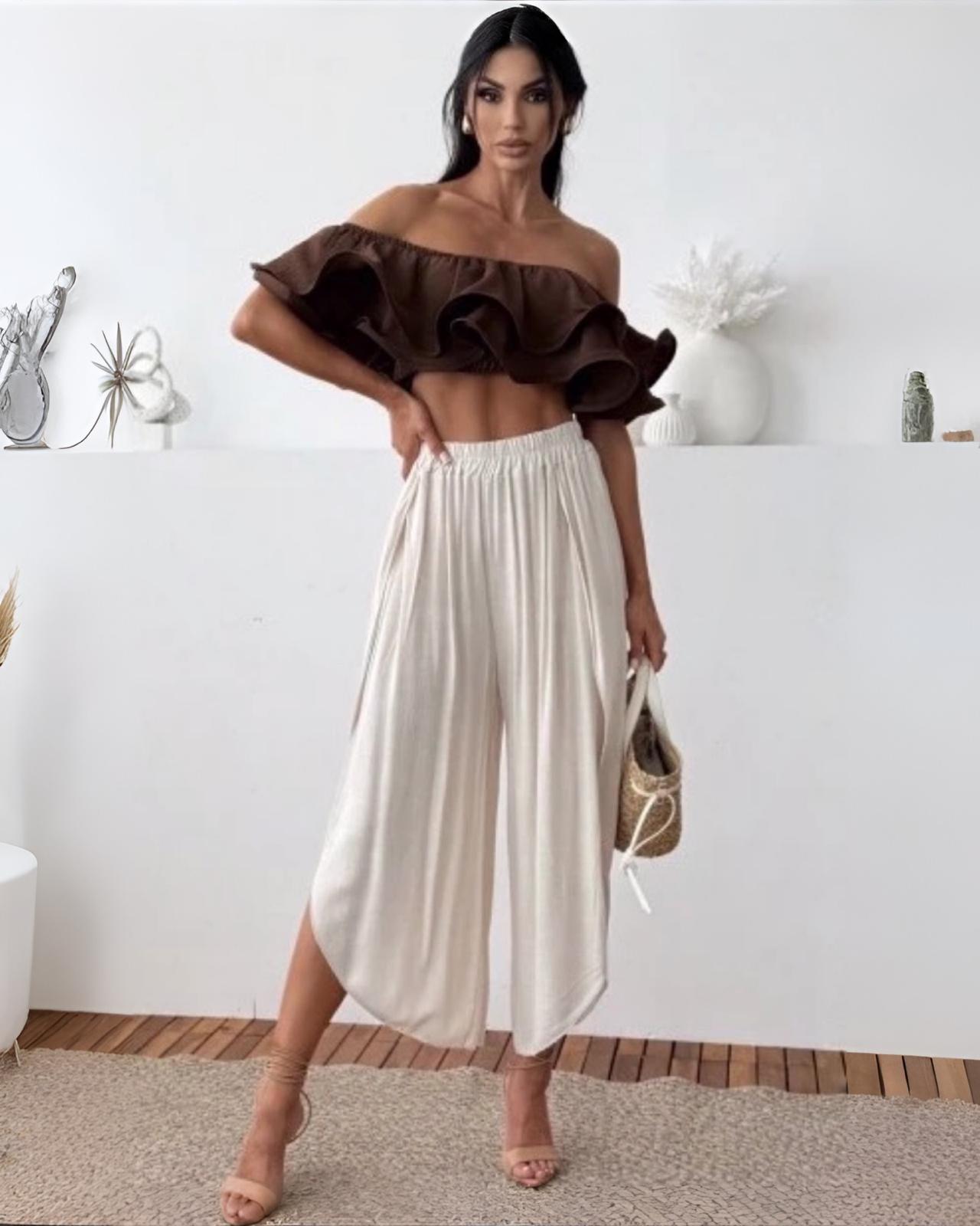 MAXI HOSE "CELESTE" VANILLE