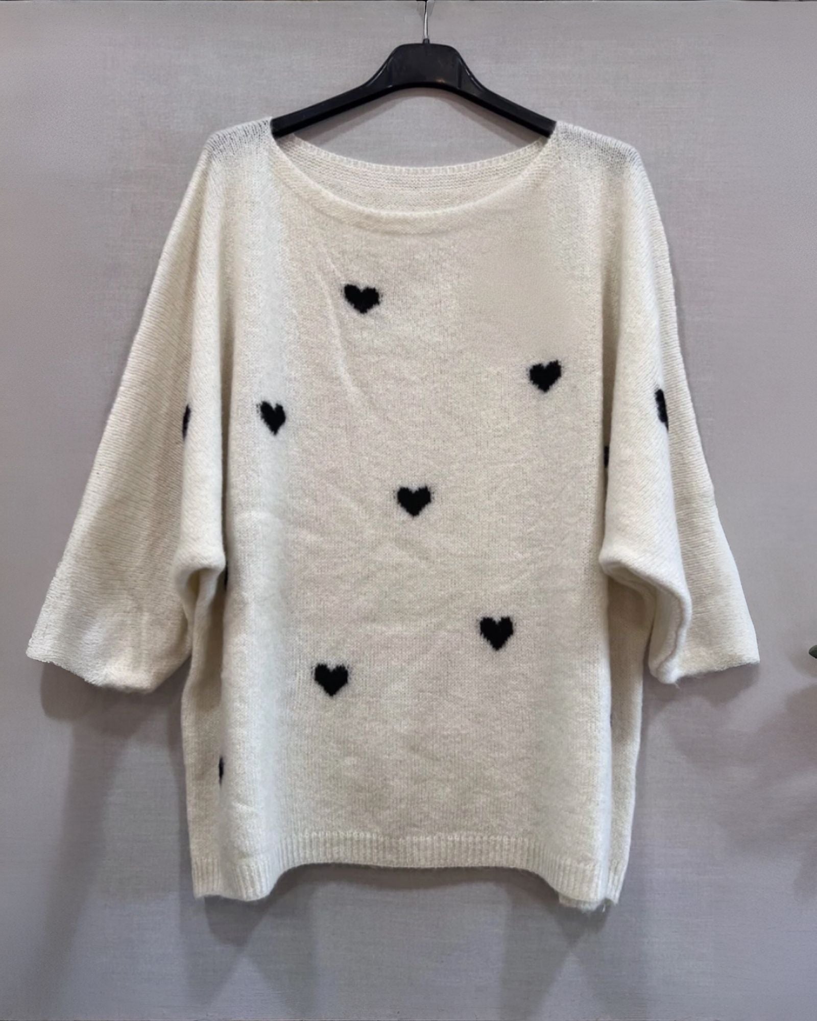 Dreiviertel Pullover "Beverly" div. Farben