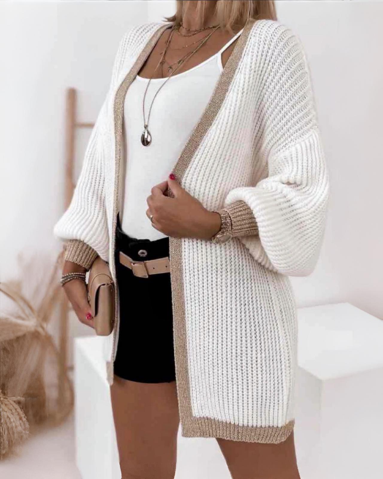 Strick Cardigan "Ada" Beige
