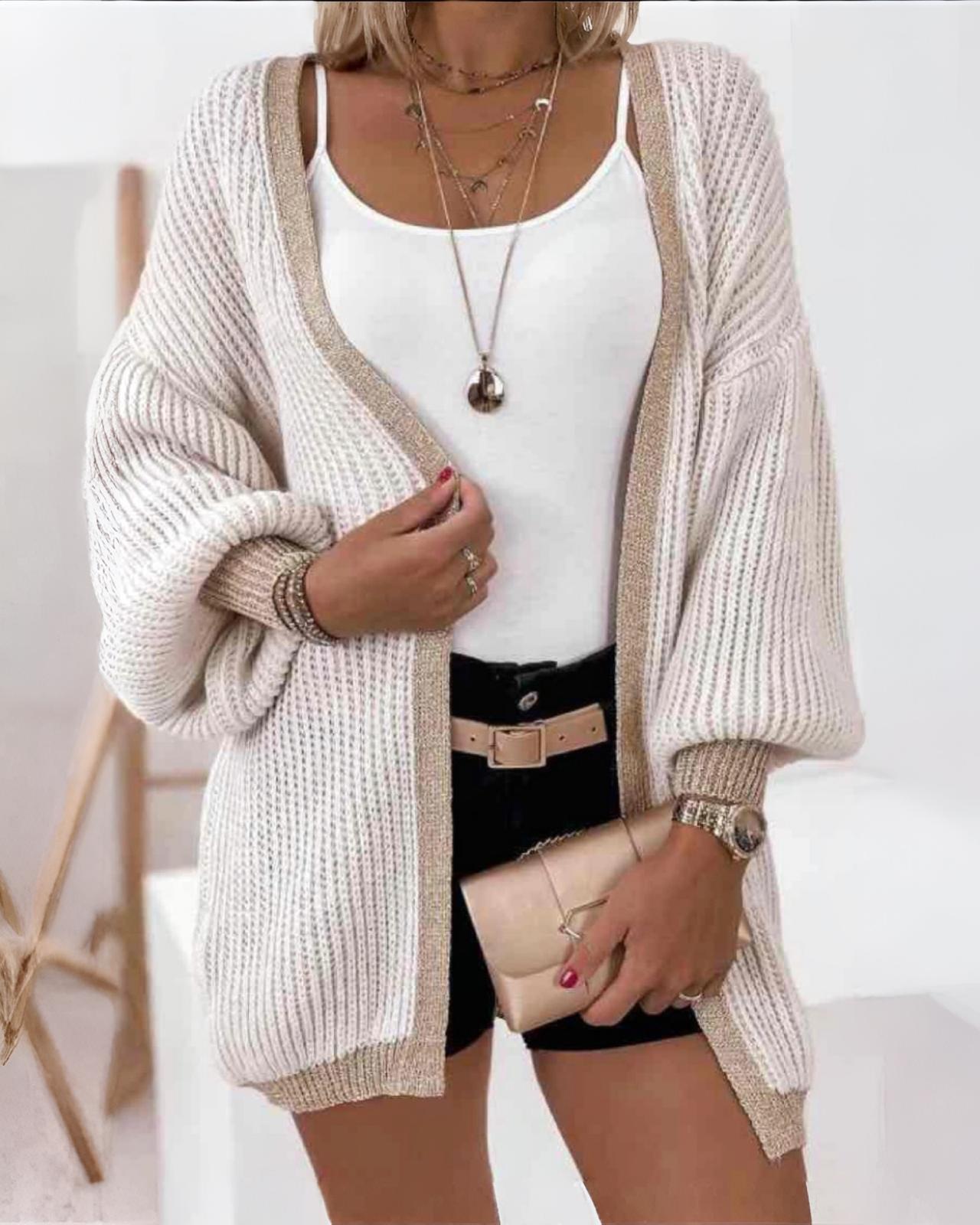 Strick Cardigan "Ada" Beige