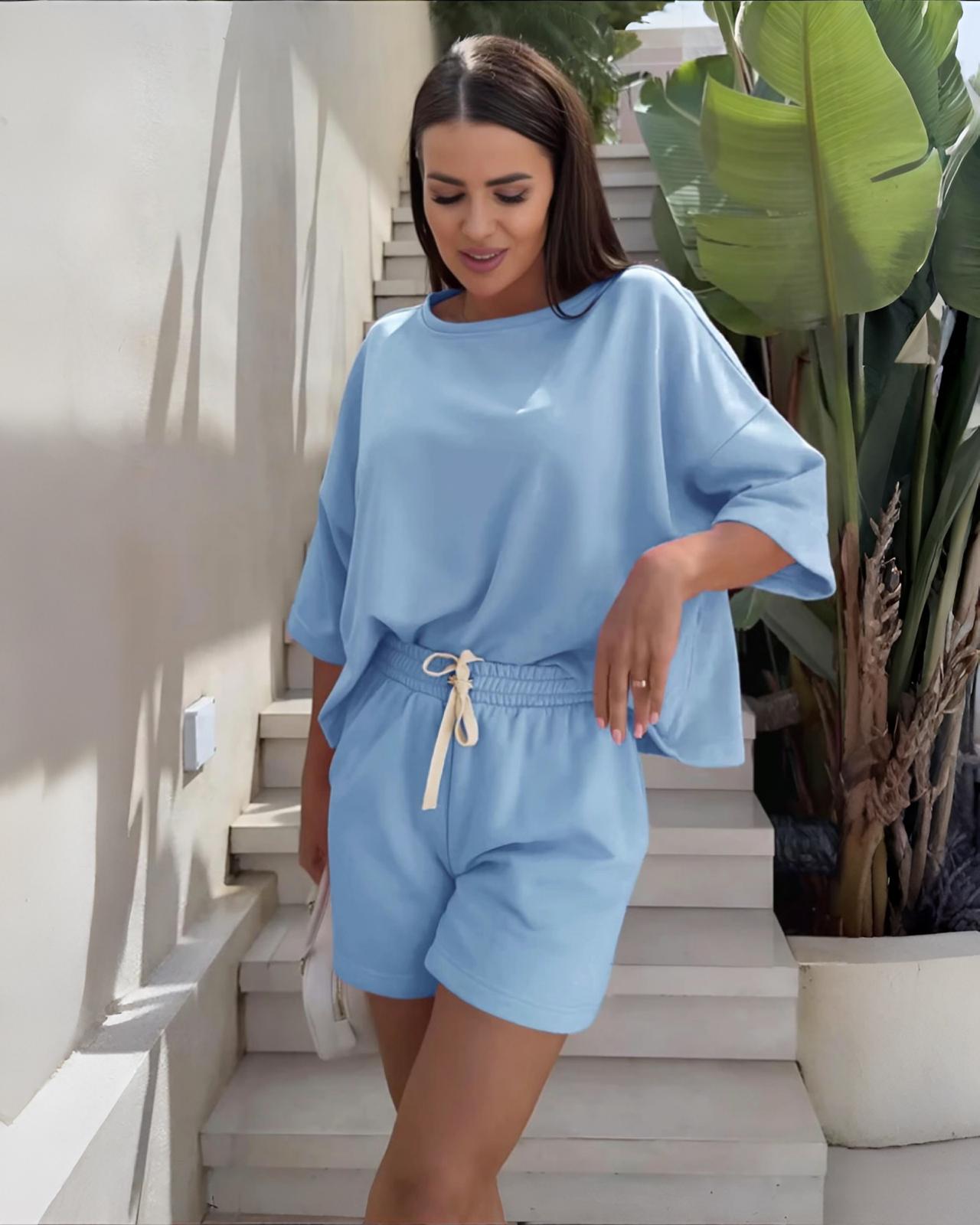 ZWEITEILER "KAJA" BABYBLAU