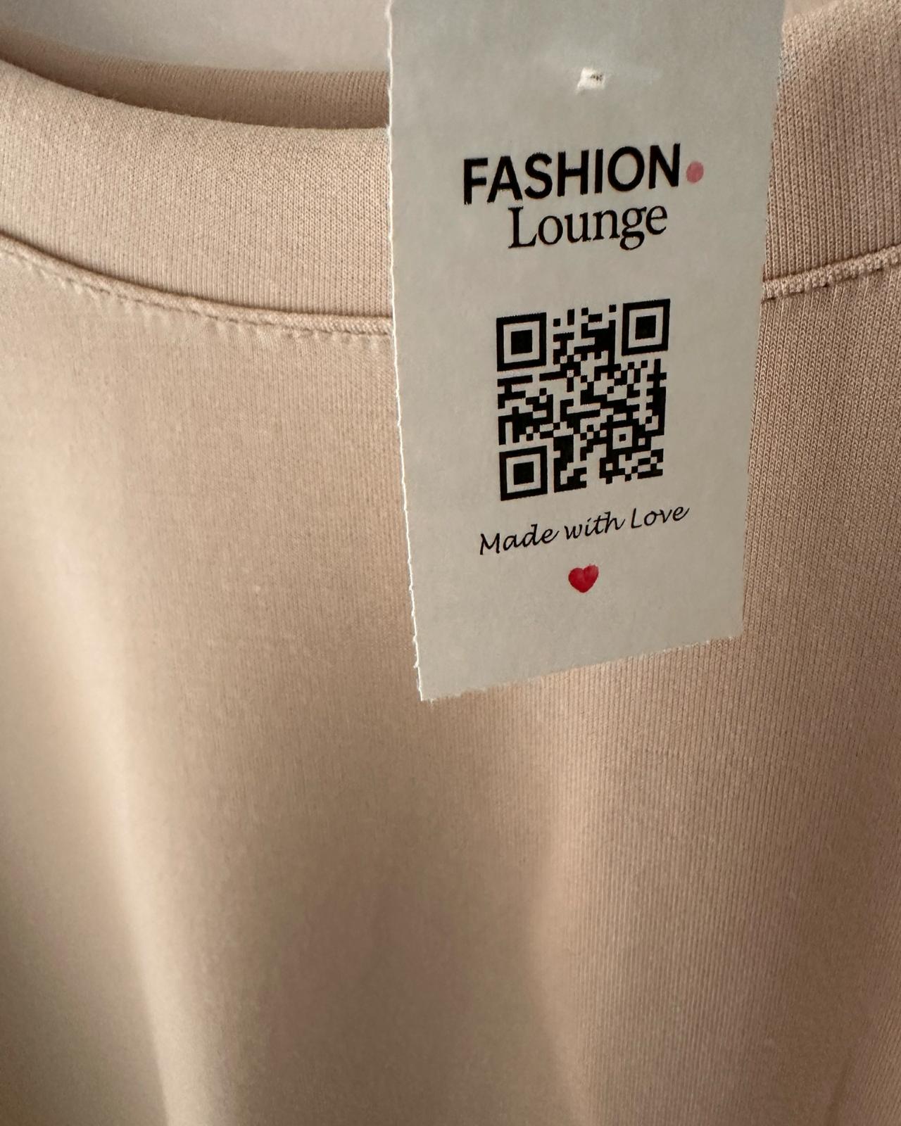 OVERSIZE TOP "ANA" BEIGE