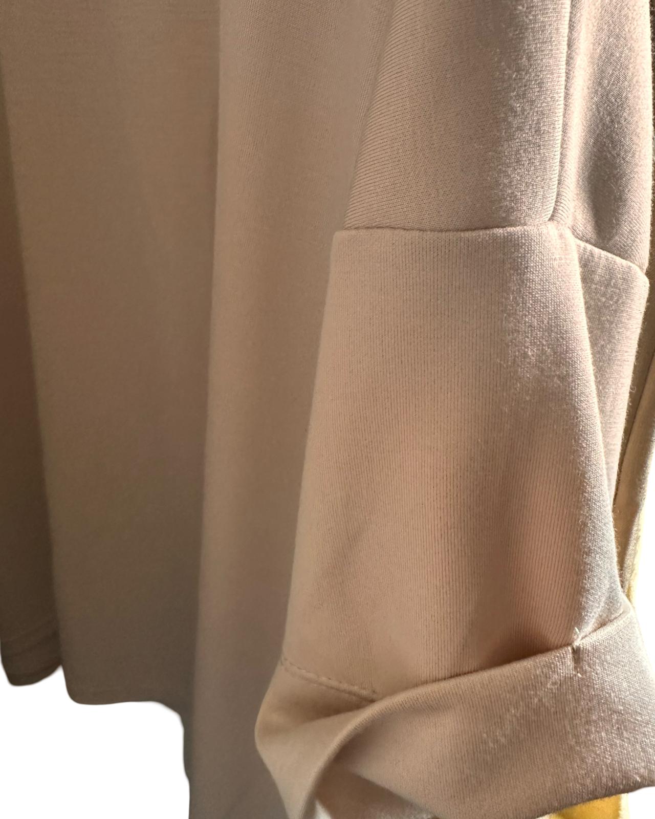 OVERSIZE TOP "ANA" BEIGE