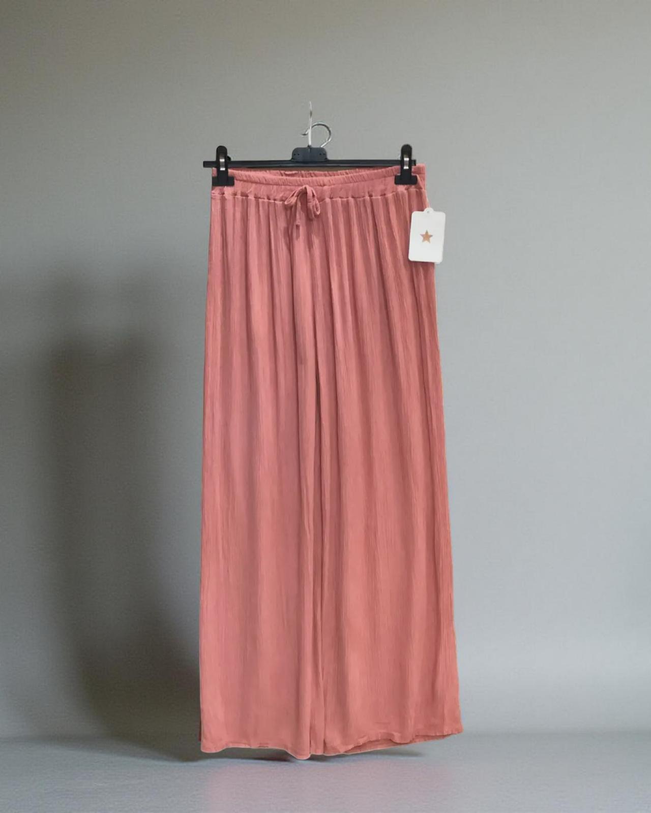 Fliessende Hose "CARA" KUPFER