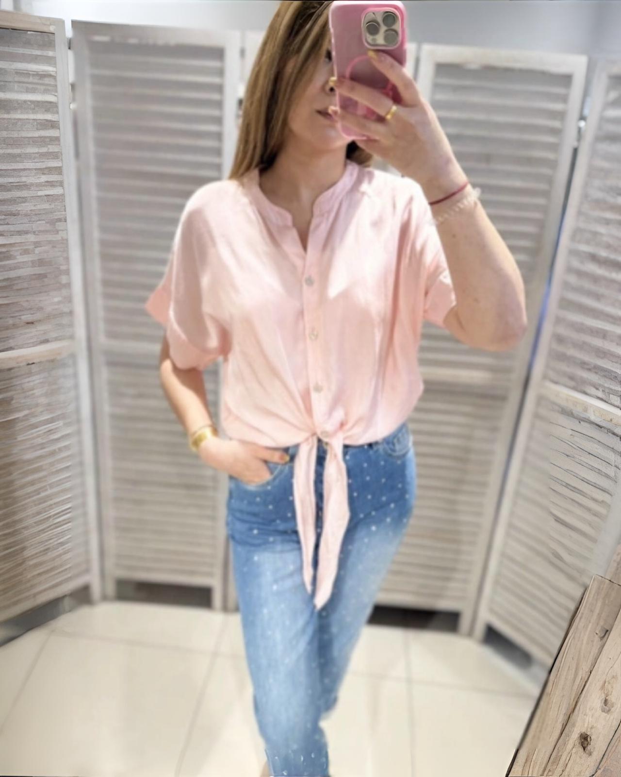 Leichte Bluse "Donna" div. Farben