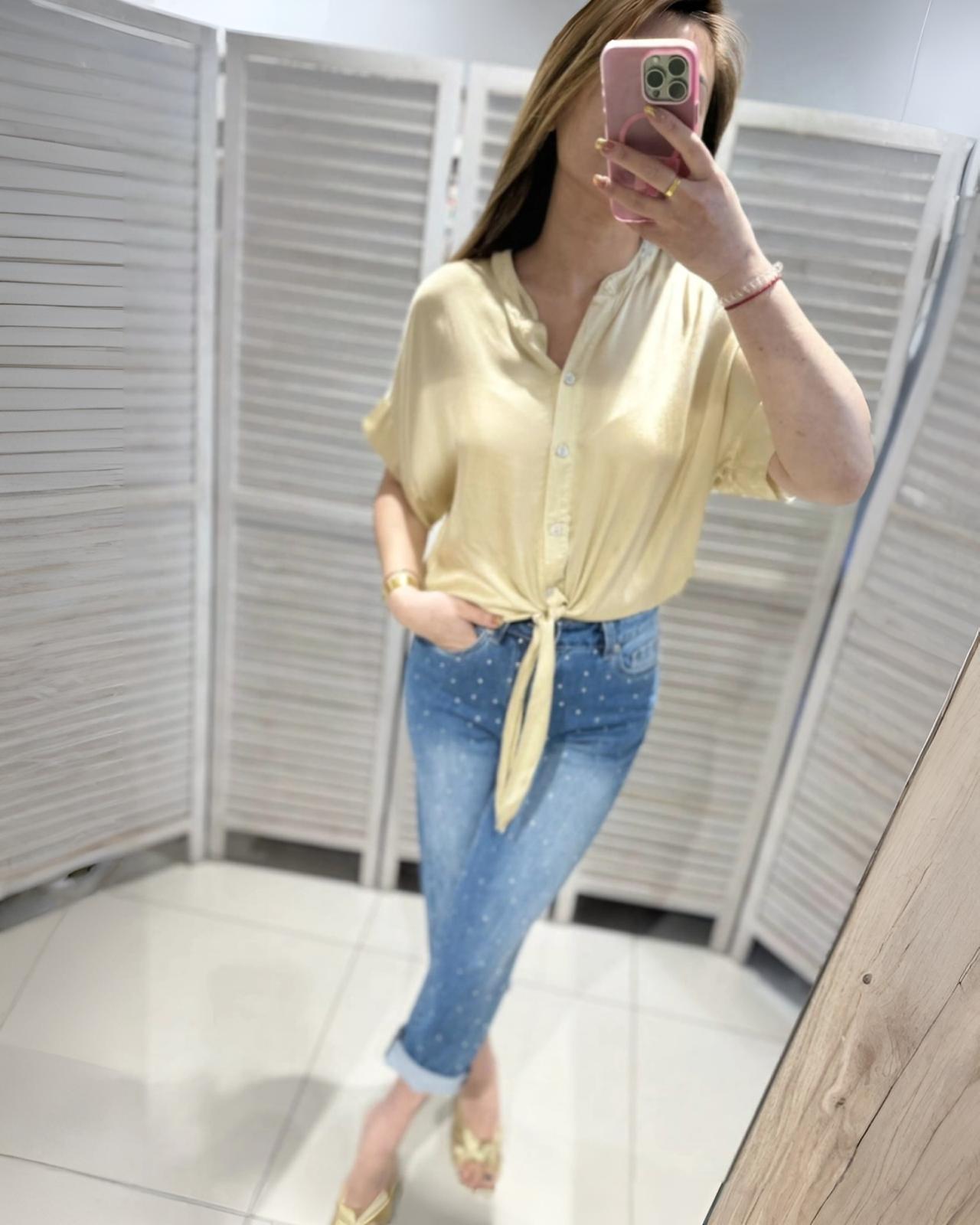 Leichte Bluse "Donna" div. Farben