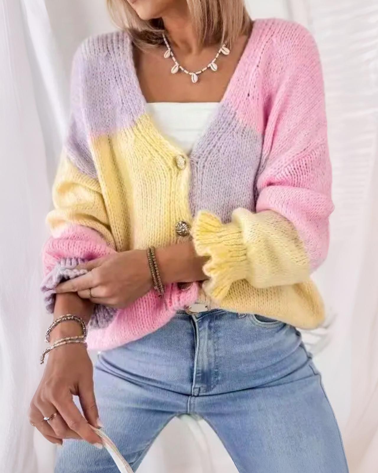 Cardigan "Nova" Div. Farben