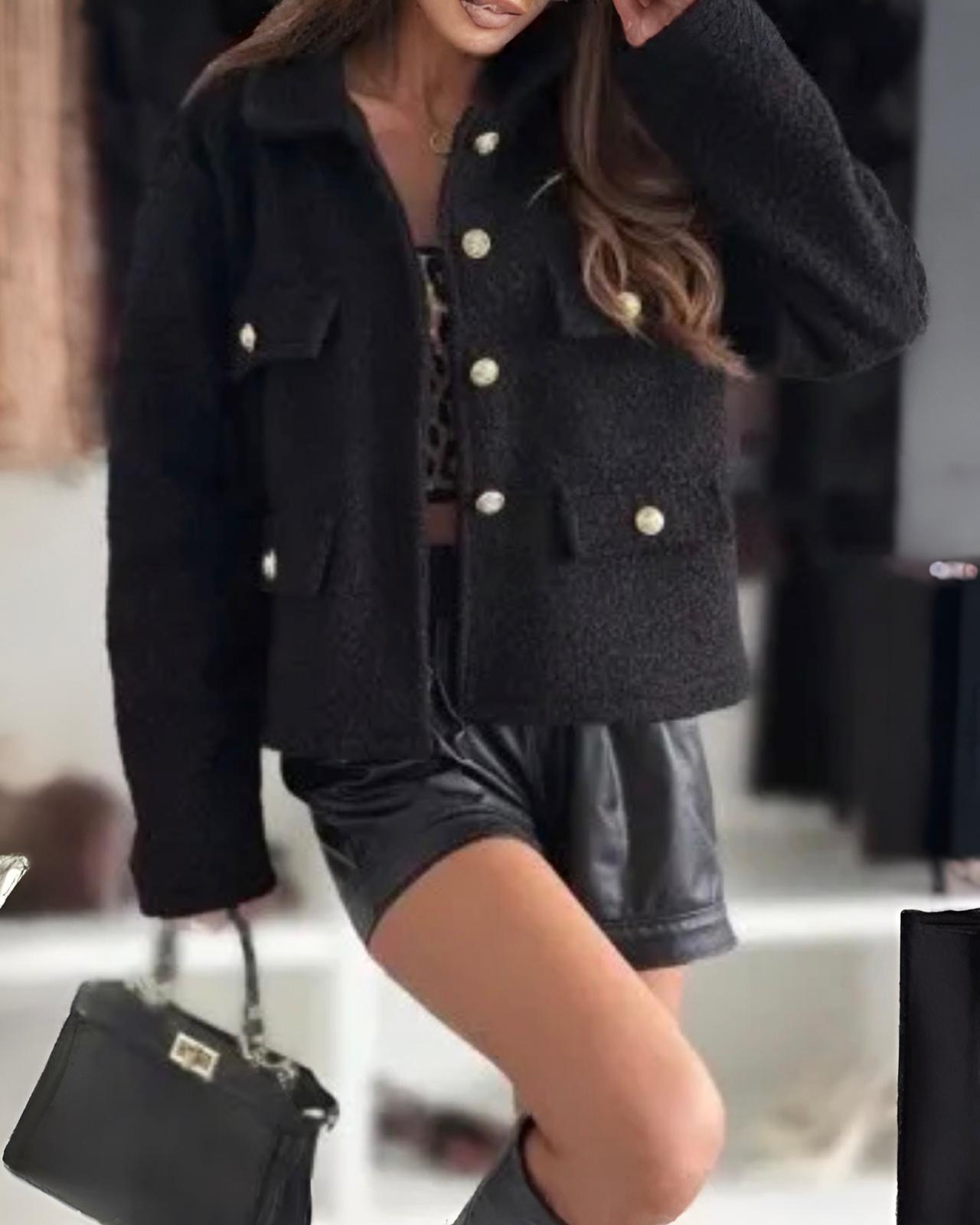 Flauschjacke "Shirin" Div. Farben