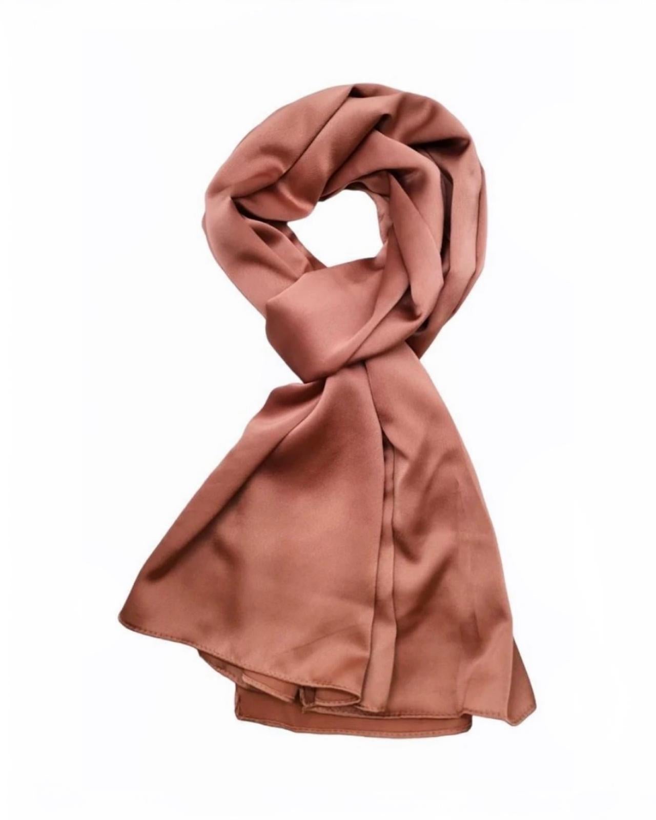 Satin Schal "Sely" Div. Farben